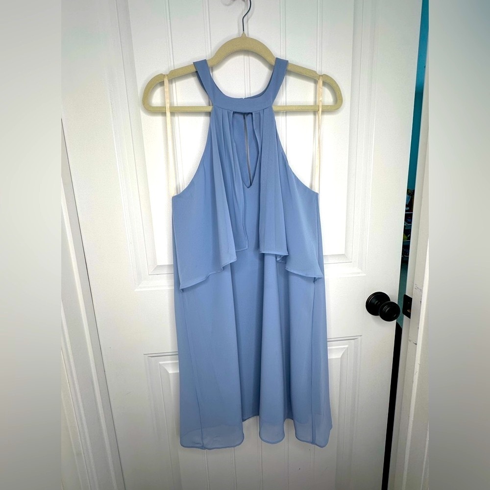BCBGeneration Light Blue Sleeveless Dress